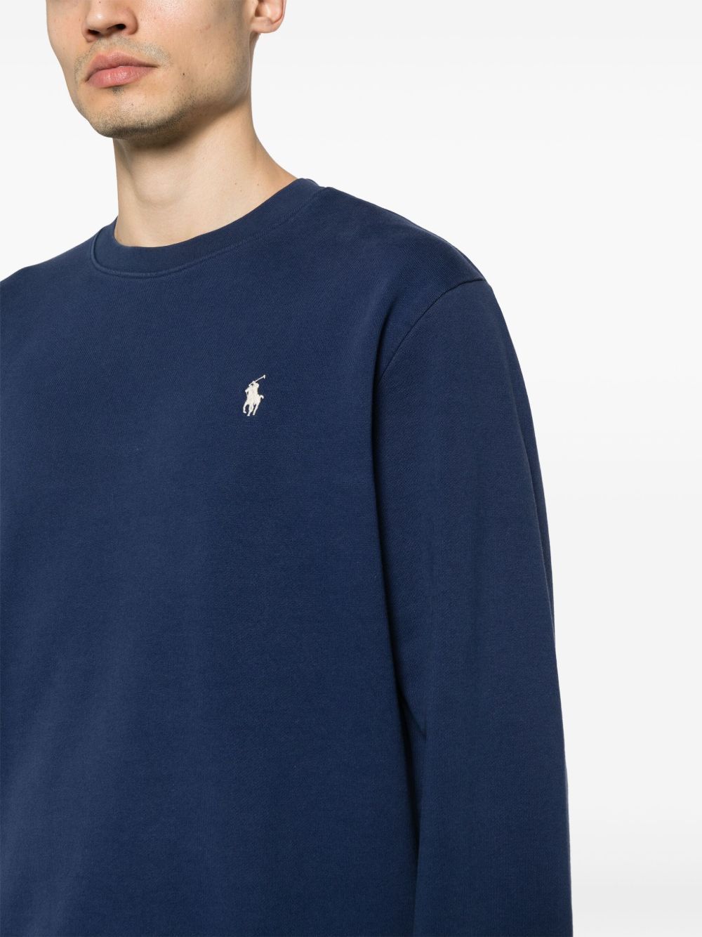 POLO  Loopback Fleece Sweatshirt - Crewneck,-OSI