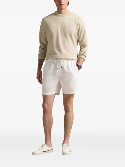 POLO  Classic Crewneck Sweatshirt with Logo - Men's-OSI