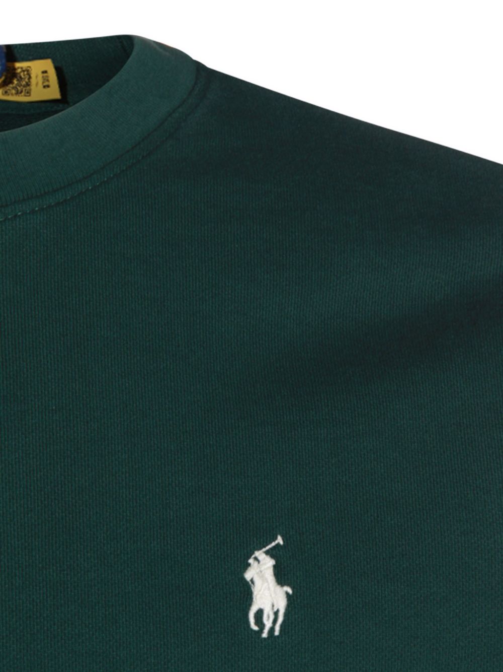 POLO  Loopback Fleece Sweatshirt - Crewneck, Long Sleeves,-OSI