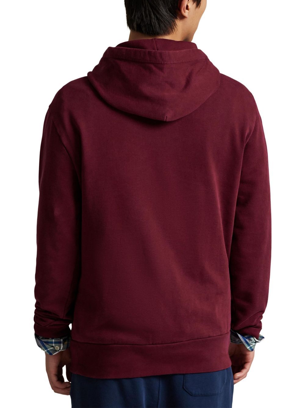 POLO  Loopback Fleece Hoodie for Men-OSI