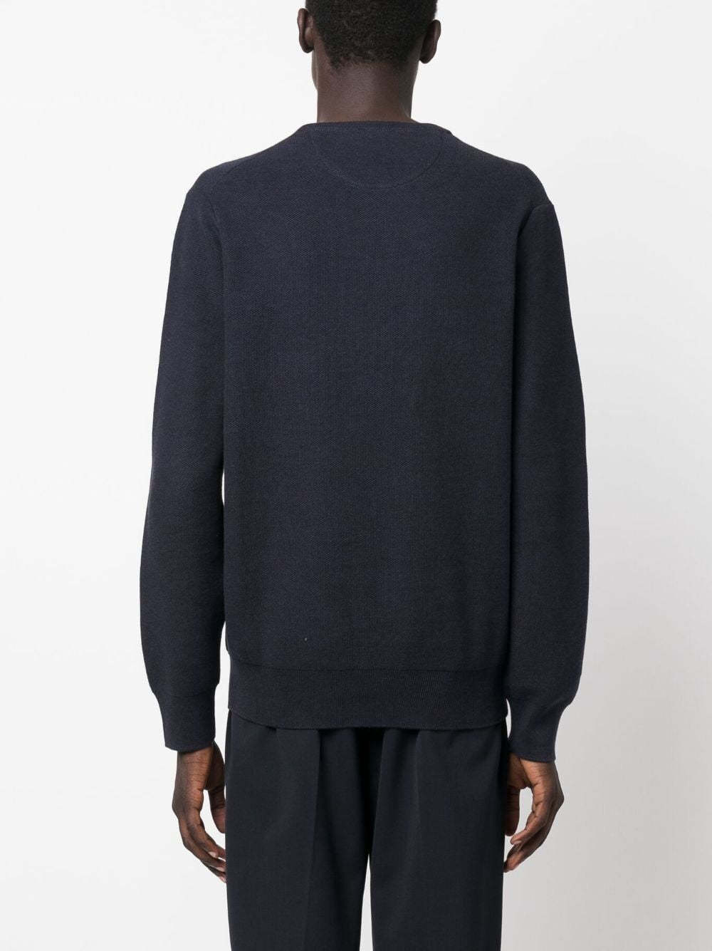 POLO  Classic Crewneck Logo Sweater for Men-OSI