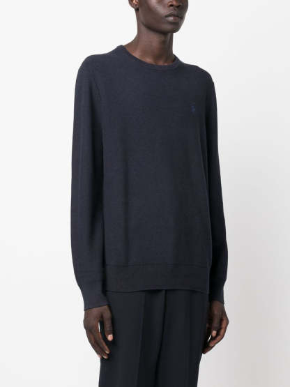 POLO  Classic Crewneck Logo Sweater for Men-OSI