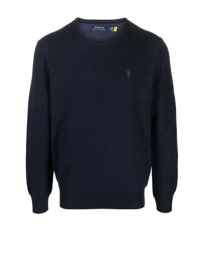 POLO  Classic Crewneck Logo Sweater for Men-OSI