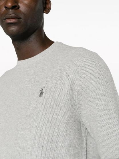 POLO  Crewneck Logo Sweater for Men - SS25-OSI