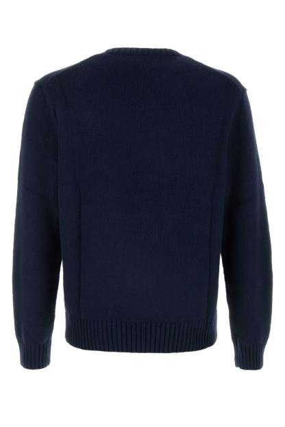 POLO  Long Sleeve Cotton Blend Pullover Sweater for Men-OSI