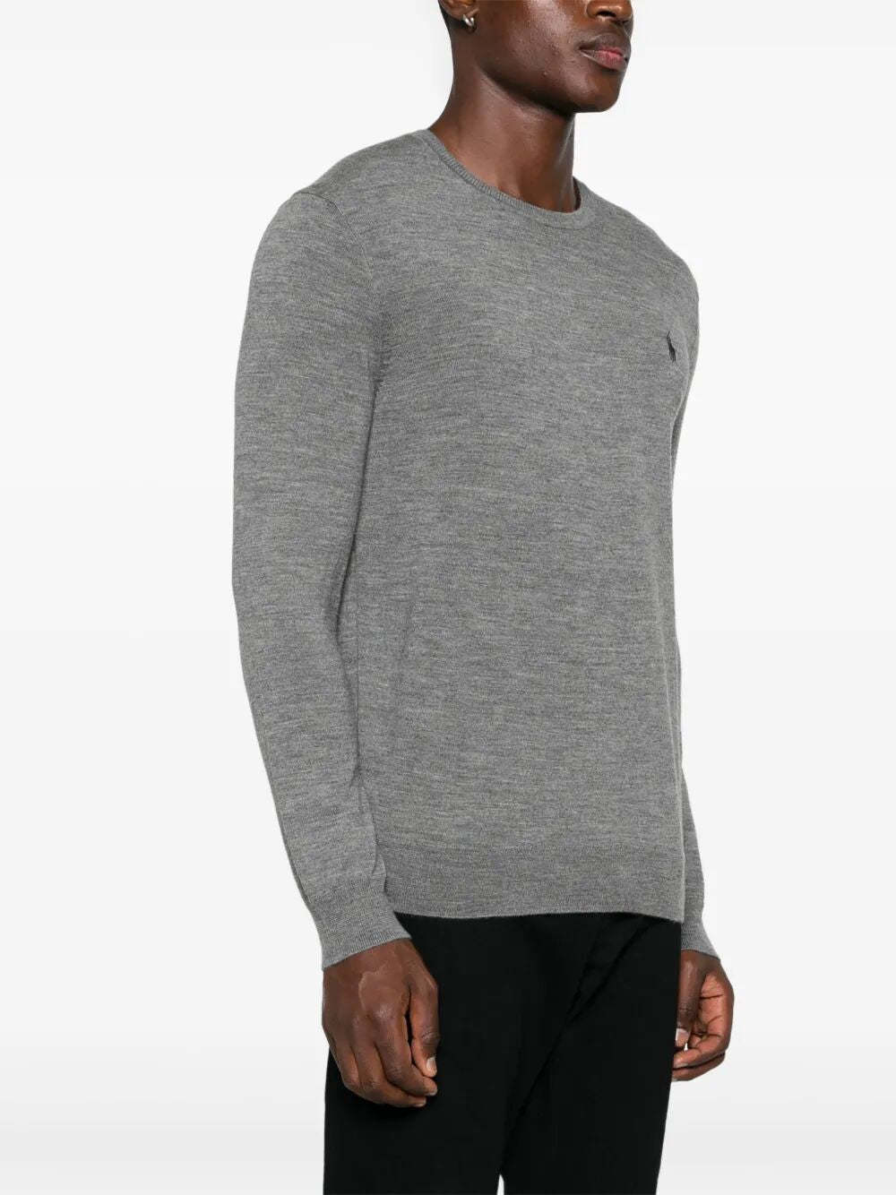 POLO  Lightweight Wool Crew-Neck Pullover for Men - FW25 Edition-OSI