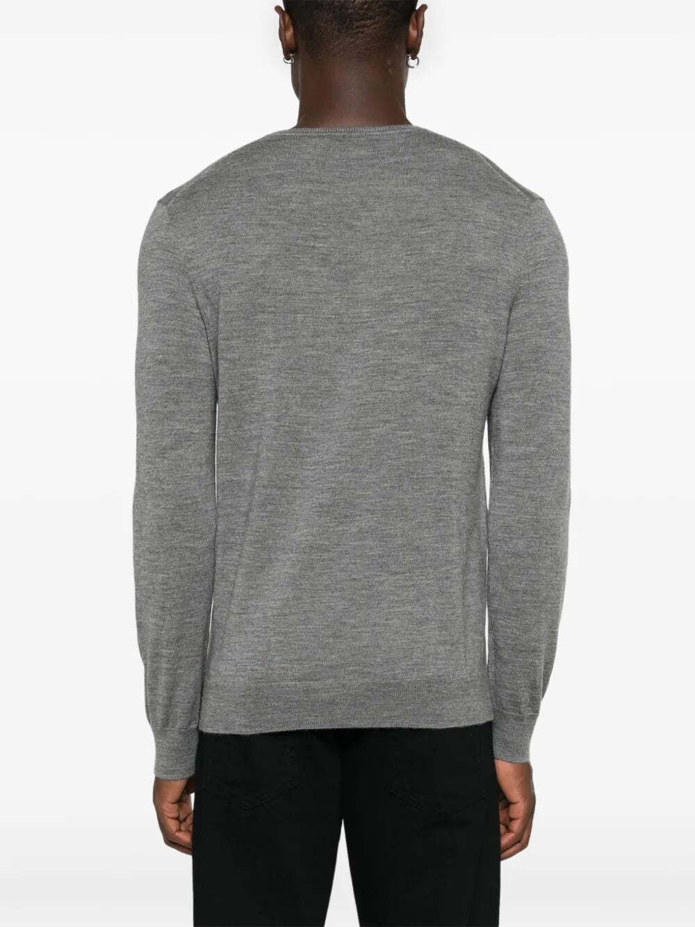 POLO  Lightweight Wool Crew-Neck Pullover for Men - FW25 Edition-OSI