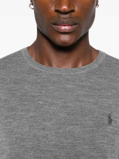 POLO  Lightweight Wool Crew-Neck Pullover for Men - FW25 Edition-OSI