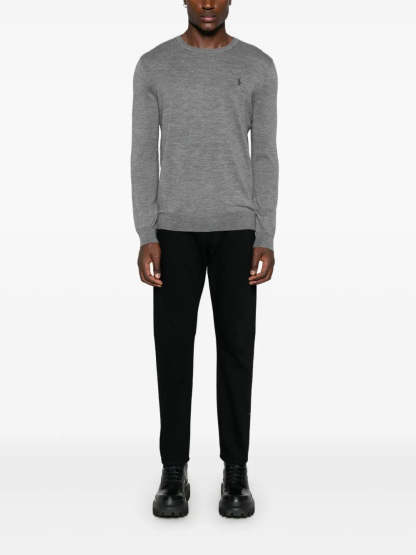 POLO  Lightweight Wool Crew-Neck Pullover for Men - FW25 Edition-OSI