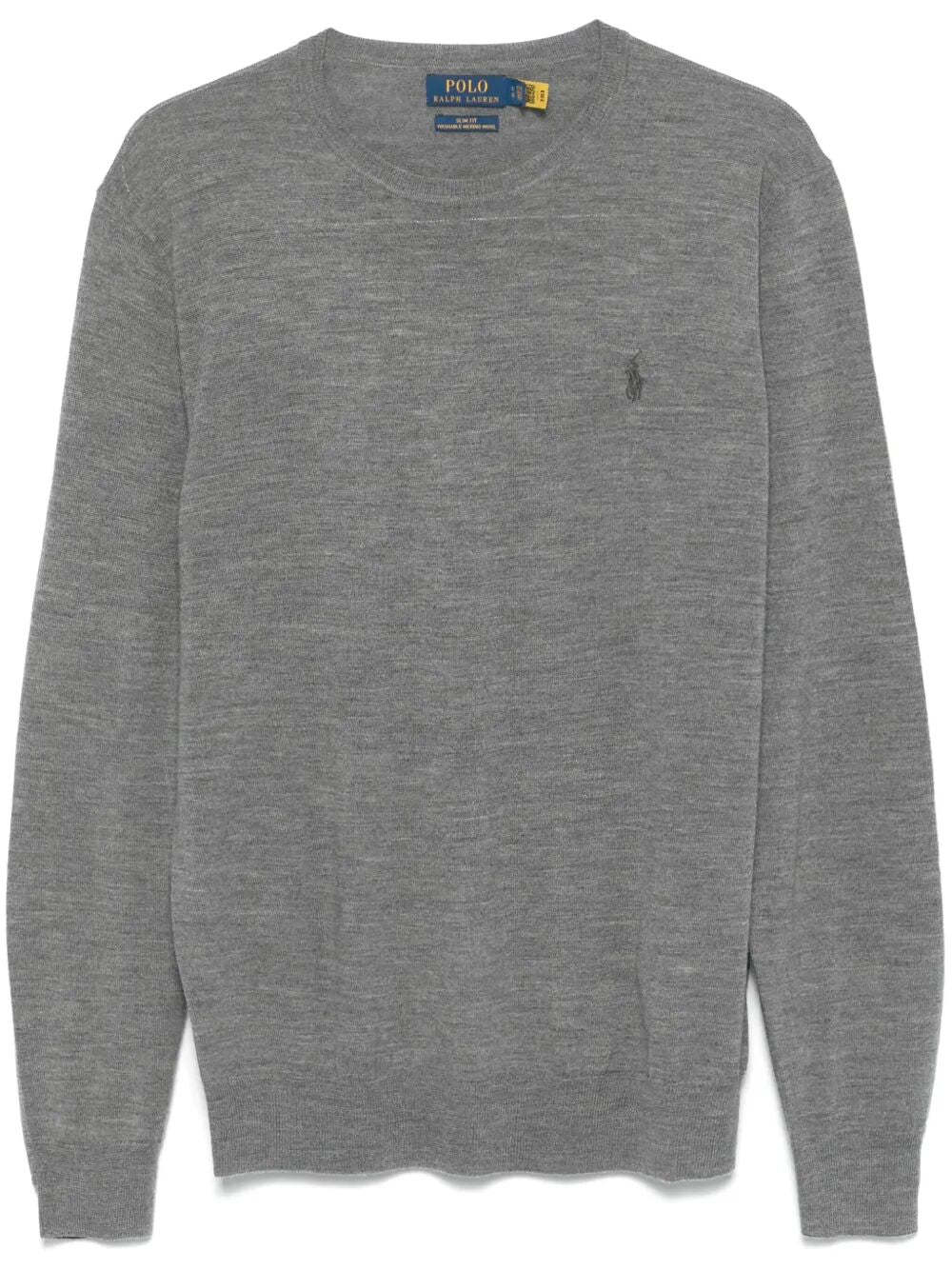 POLO  Lightweight Wool Crew-Neck Pullover for Men - FW25 Edition-OSI