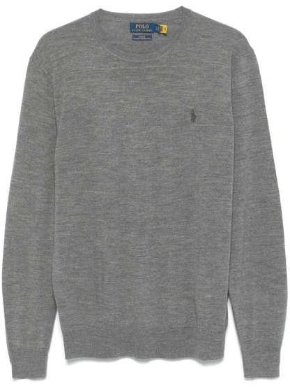 POLO  Lightweight Wool Crew-Neck Pullover for Men - FW25 Edition-OSI