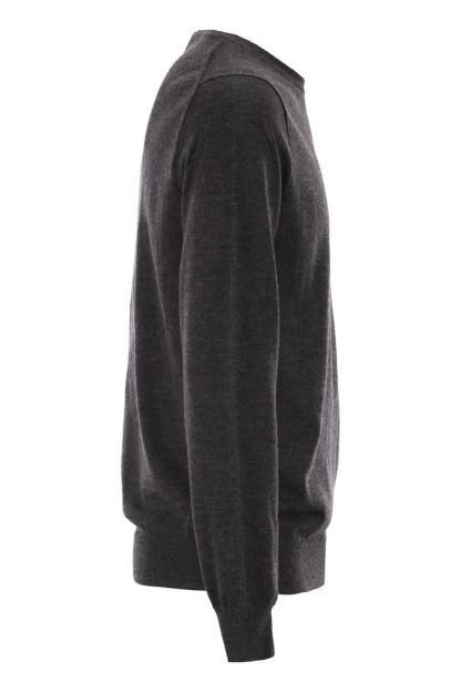 POLO  Slim-Fit Washable Wool Crew Neck Jumper-OSI