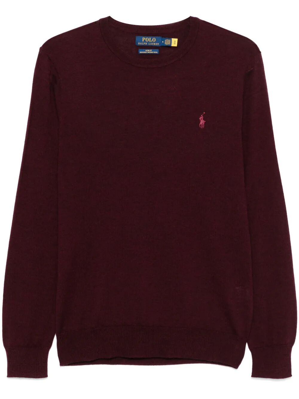 POLO  Lightweight Wool Crew-Neck Pullover for Men-OSI