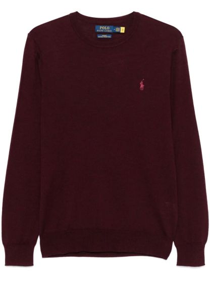 POLO  Lightweight Wool Crew-Neck Pullover for Men-OSI
