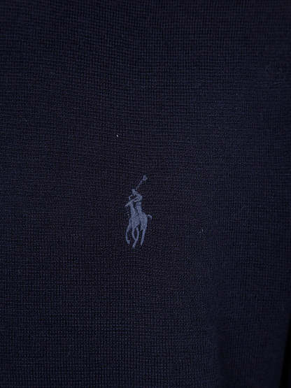 POLO  Men's Long Sleeve Full Zip Sweater-OSI