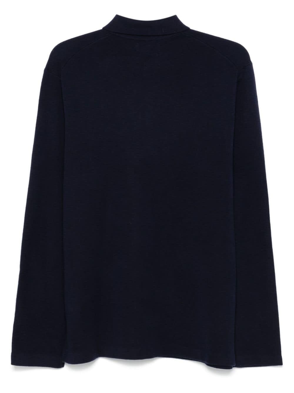 POLO  Men's Long Sleeve Full Zip Sweater-OSI