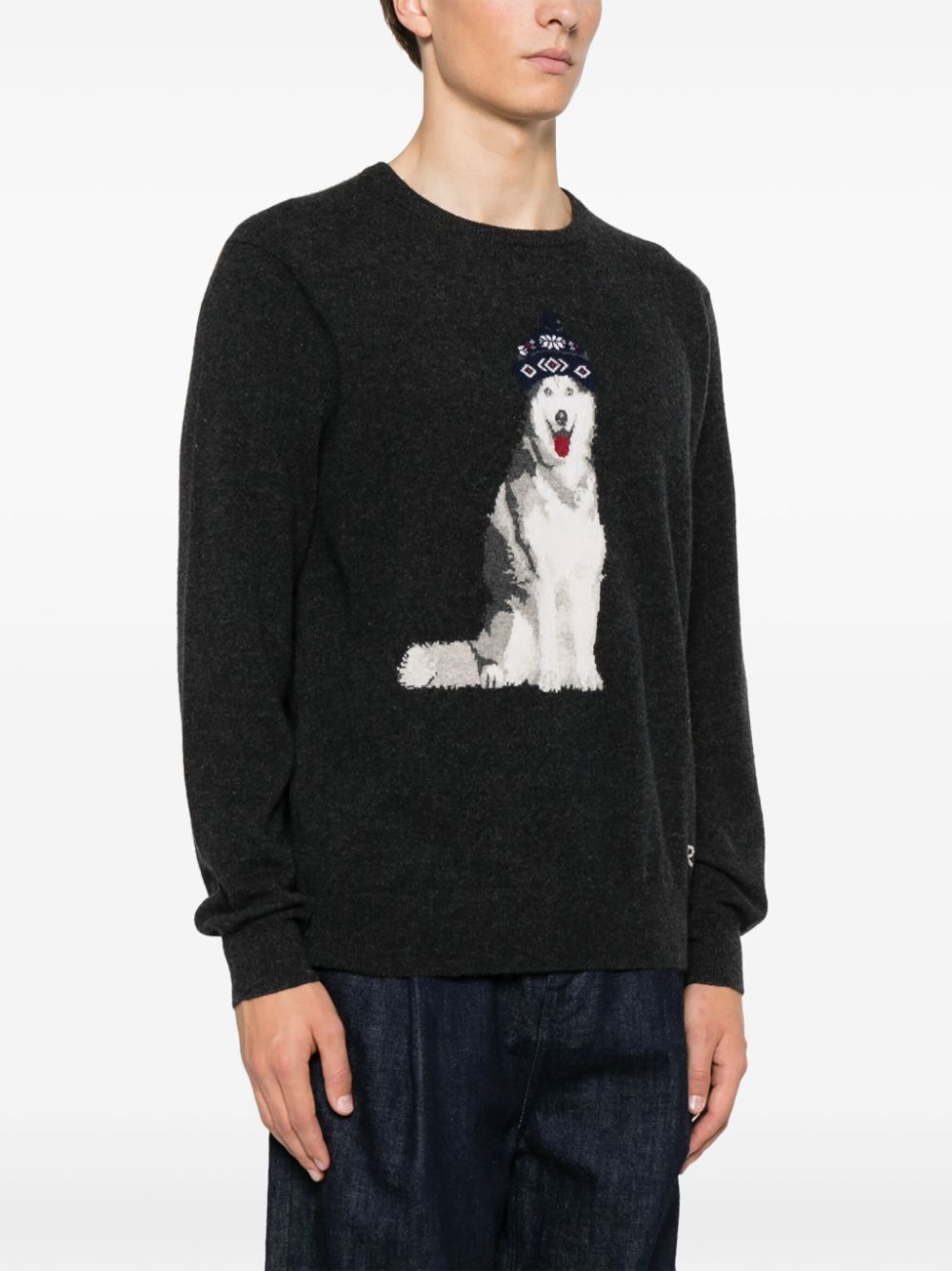 POLO  Men's Long Sleeves Cashmere Pullover-OSI