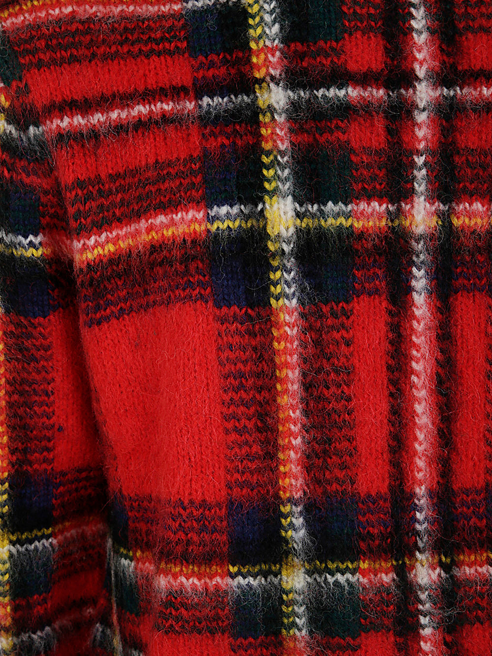 POLO  Men's Long Sleeve Pullover in Plaid-OSI