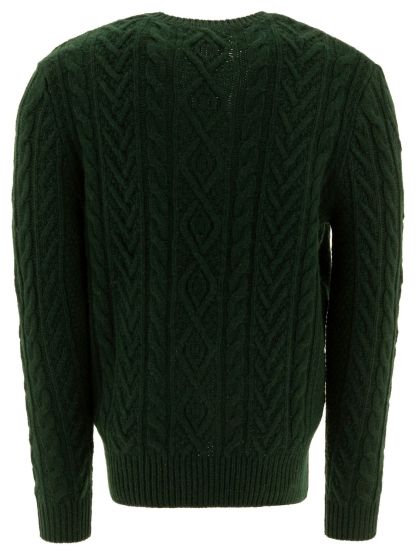 POLO  Cable-Knit Sweater - Regular Fit for Men-OSI