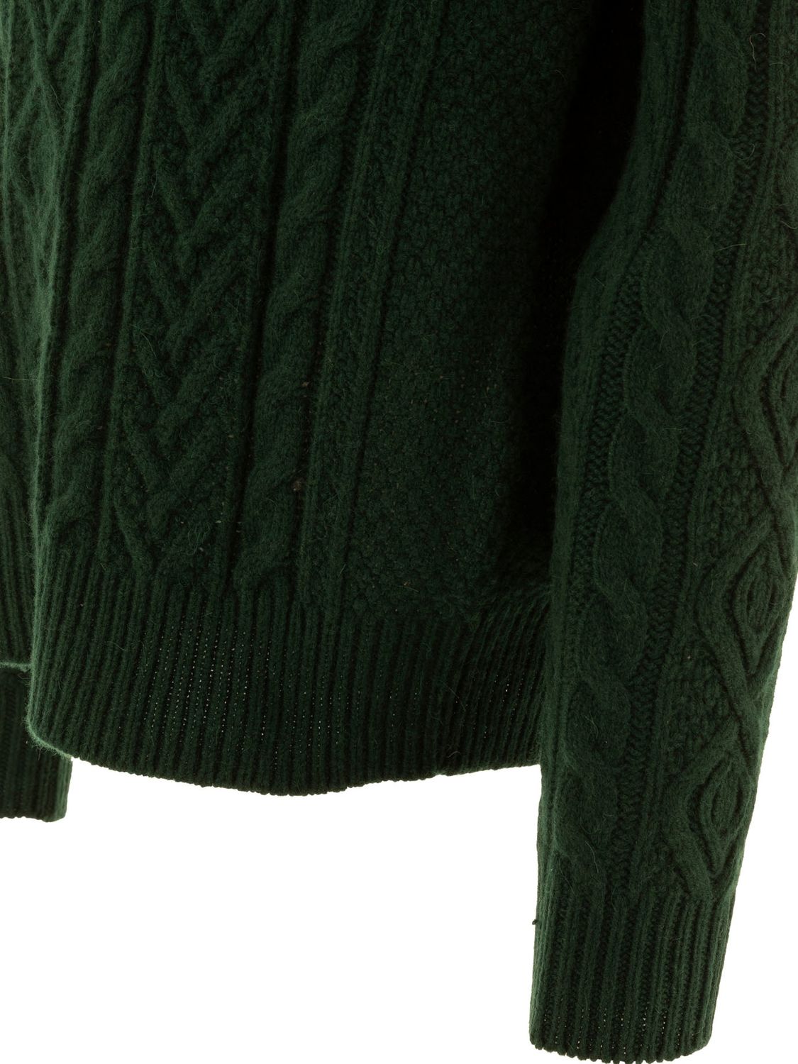 POLO  Cable-Knit Sweater - Regular Fit for Men-OSI