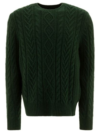 POLO  Cable-Knit Sweater - Regular Fit for Men-OSI