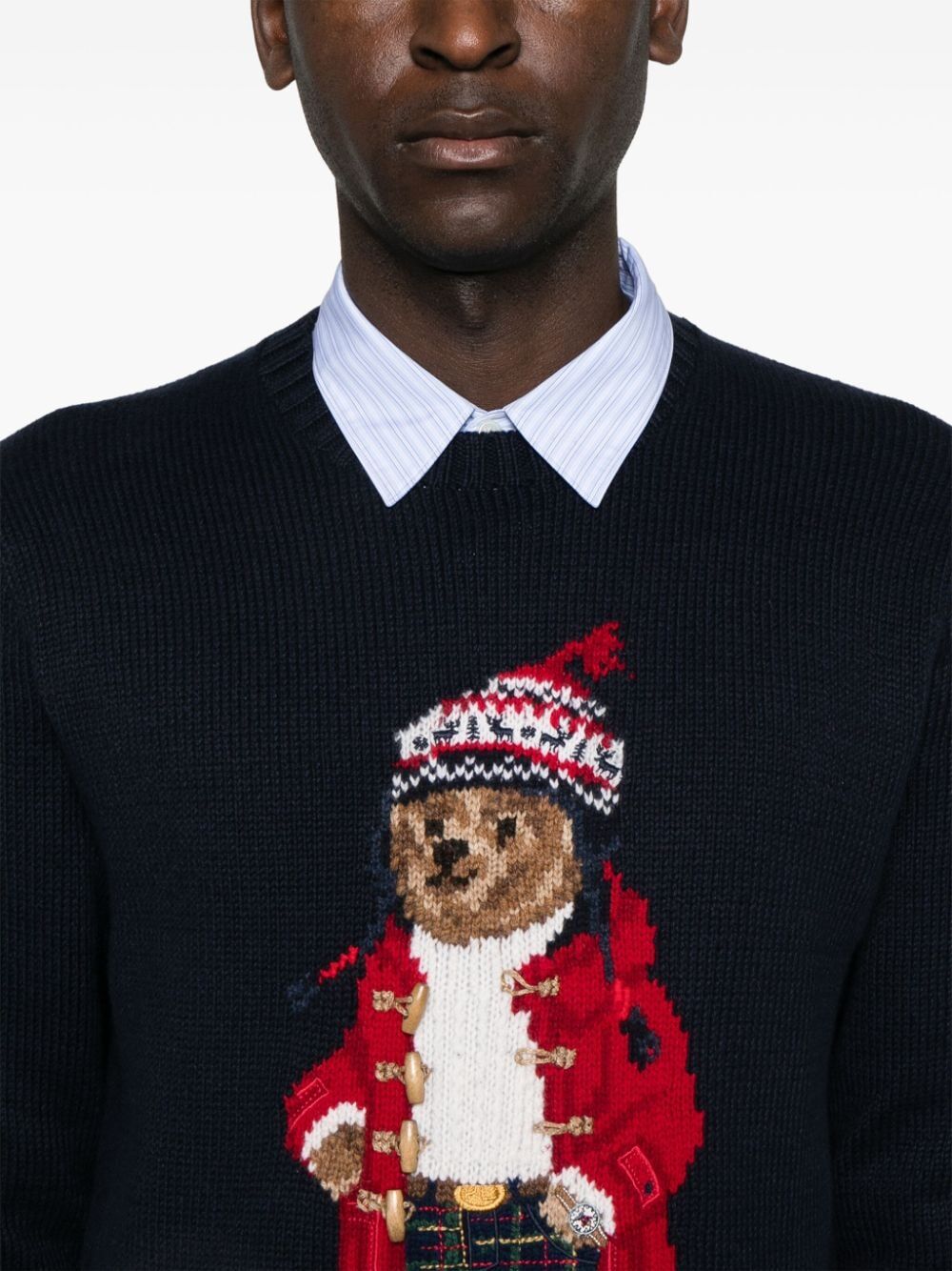 POLO  Long Sleeve Pullover for Men-OSI