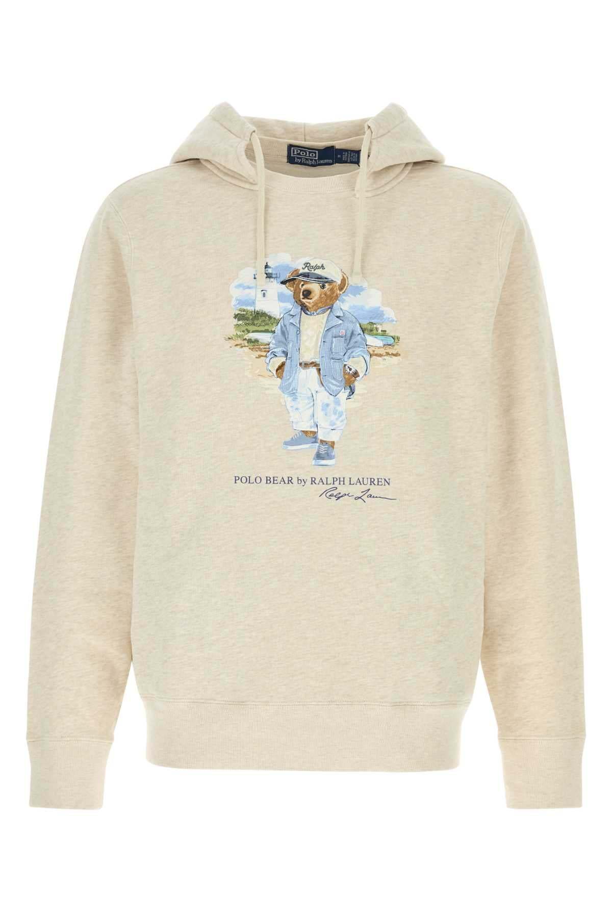 POLO  Men's Cotton Blend Long Sleeve Sweatshirt-OSI