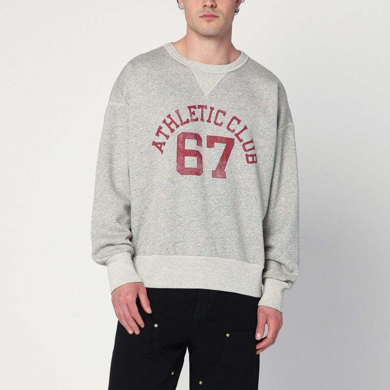 POLO  Loopback Crew Neck Sweatshirt with Graphic - Fall 2025-OSI