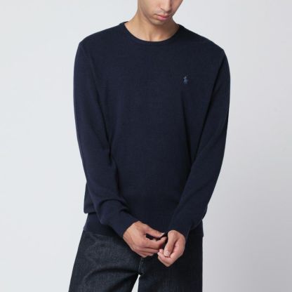 POLO  Crewneck Wool Sweater for Men - Fall Collection-OSI