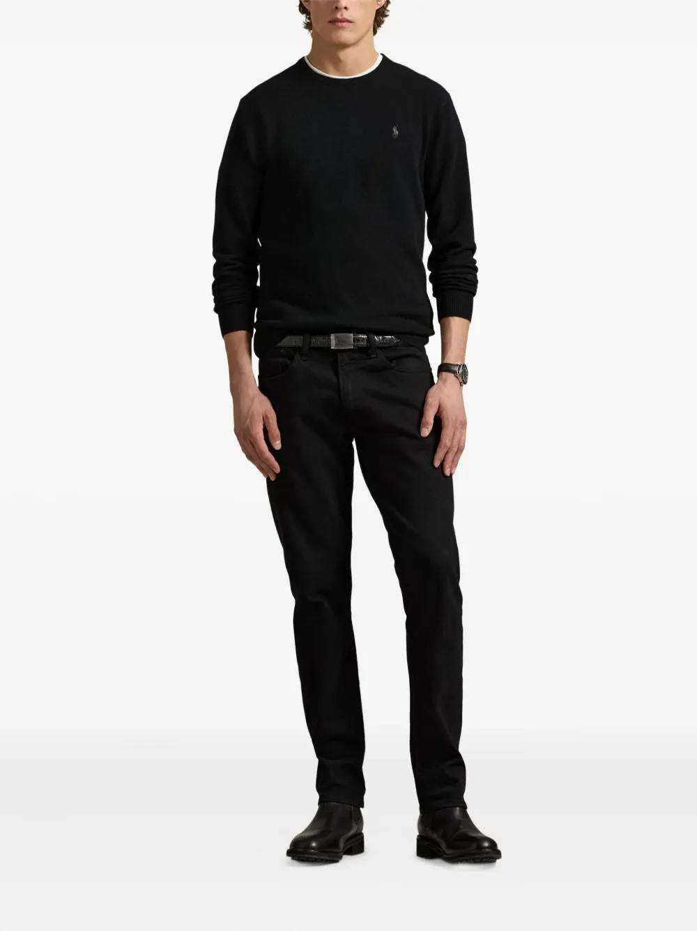 POLO  Knit Sweater with Crew Neck for Men-OSI