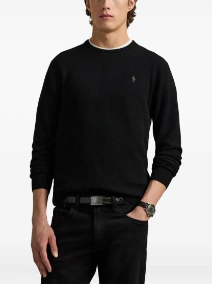 POLO  Knit Sweater with Crew Neck for Men-OSI