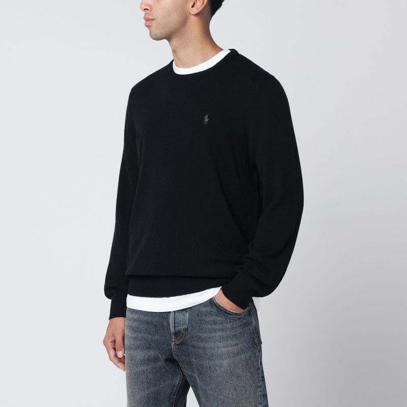 POLO  Classic Wool Crewneck Sweater for Men-OSI