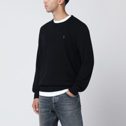 POLO  Classic Wool Crewneck Sweater for Men-OSI