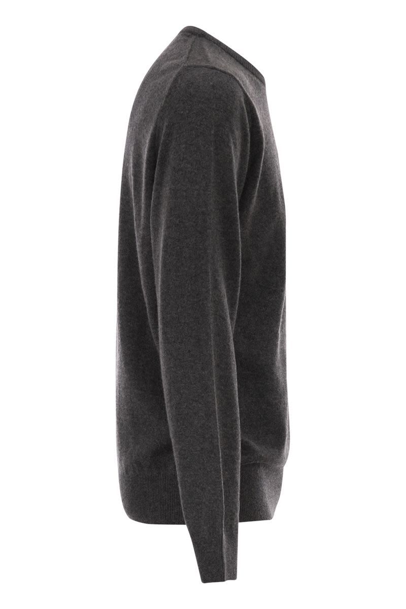 POLO  Wool Crew Neck Jumper - Regular Fit-OSI