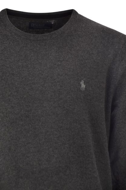 POLO  Wool Crew Neck Jumper - Regular Fit-OSI