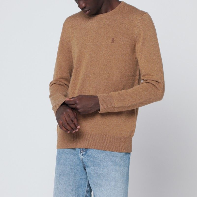 POLO  Wool Crew Neck Sweater for Men-OSI