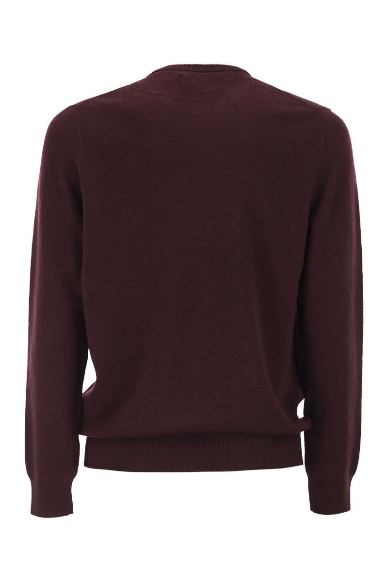 POLO  Men's Wool Crew Neck Jumper-OSI
