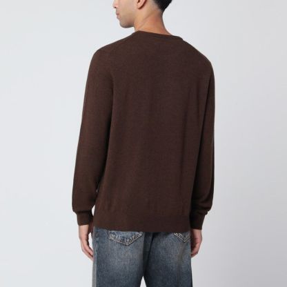 POLO  Crewneck Wool Sweater for Men-OSI