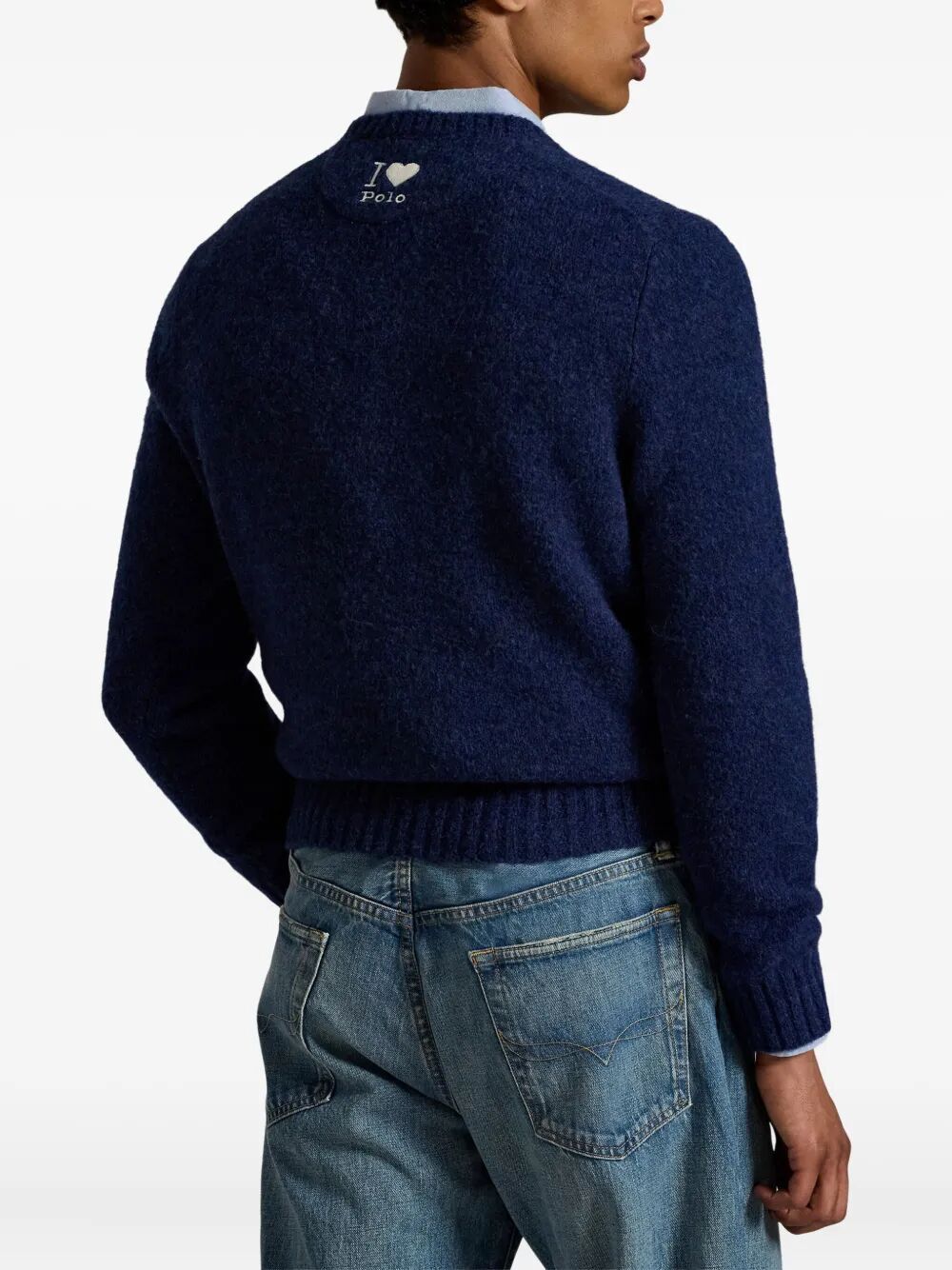 POLO  Long Sleeve Pullover Sweater-OSI