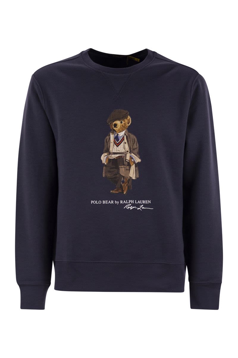POLO  Men's Polo Bear Fleece Sweatshirt - Crewneck-OSI
