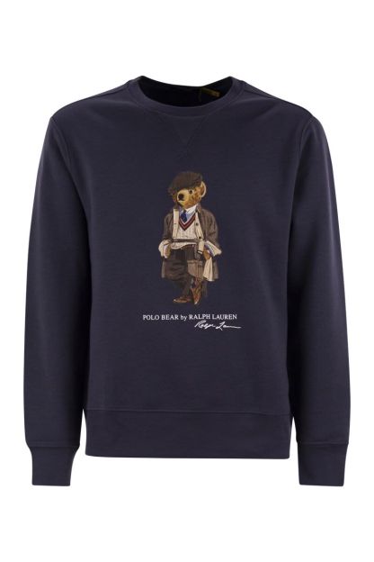 POLO  Men's Polo Bear Fleece Sweatshirt - Crewneck-OSI