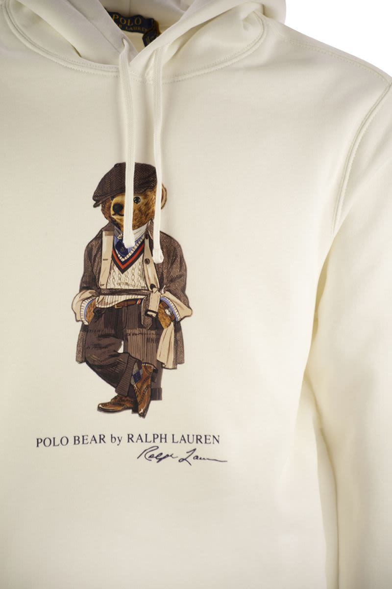 POLO  Men's Polo Bear Fleece Hoodie-OSI