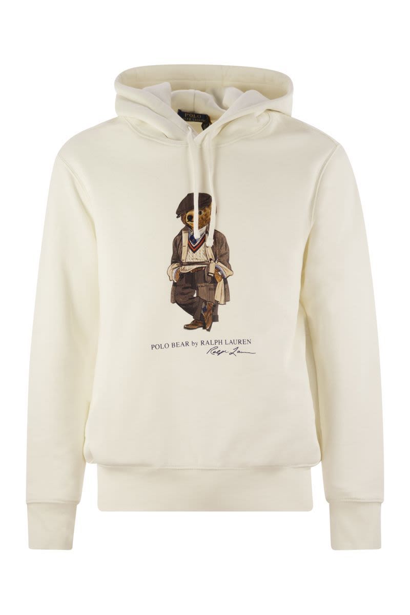POLO  Men's Polo Bear Fleece Hoodie-OSI