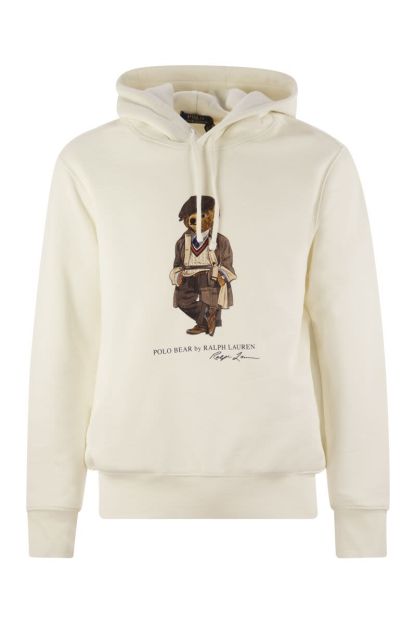 POLO  Men's Polo Bear Fleece Hoodie-OSI