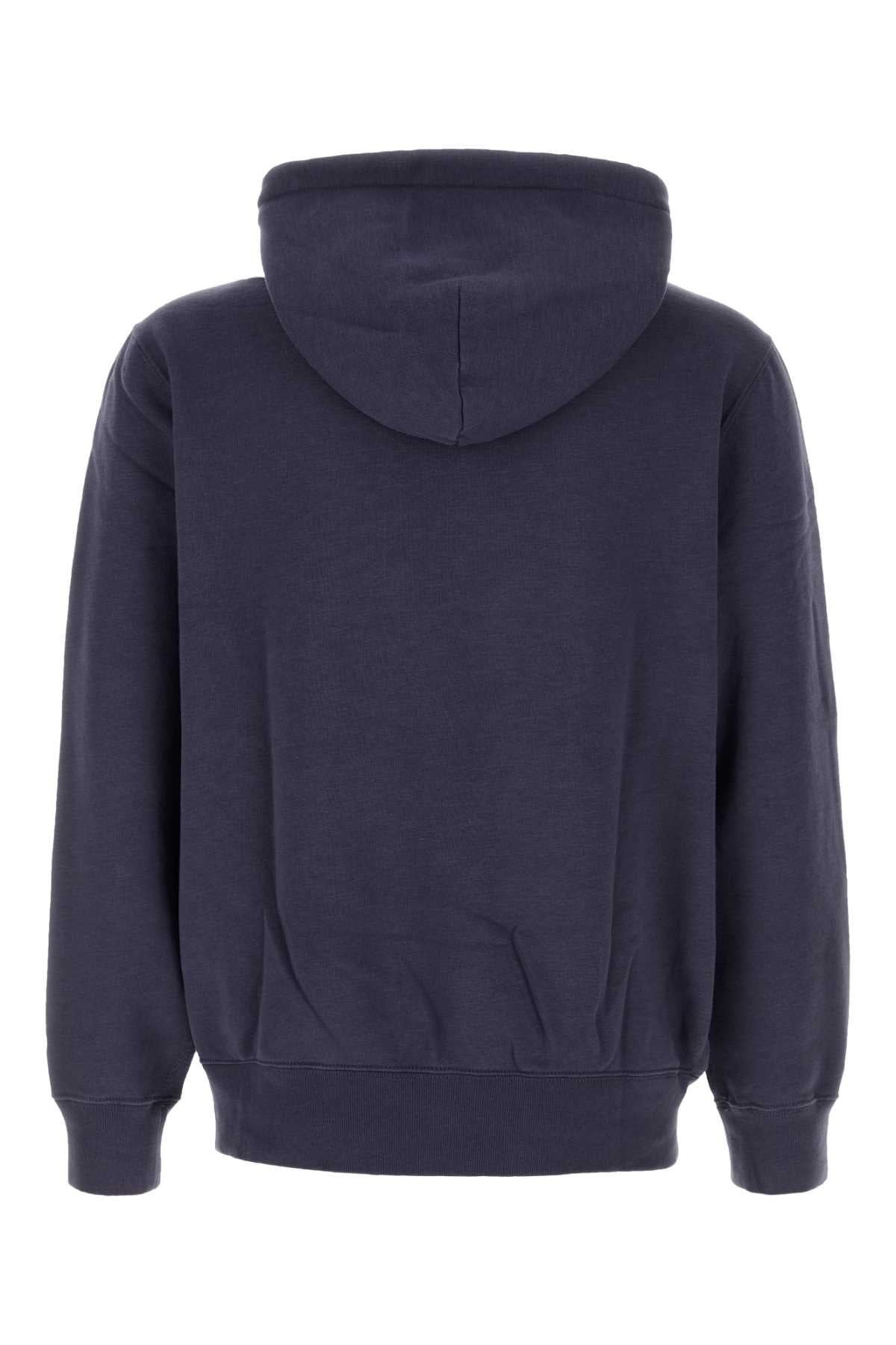 POLO  Cotton Blend Hoodie with Iconic Bear Design-OSI