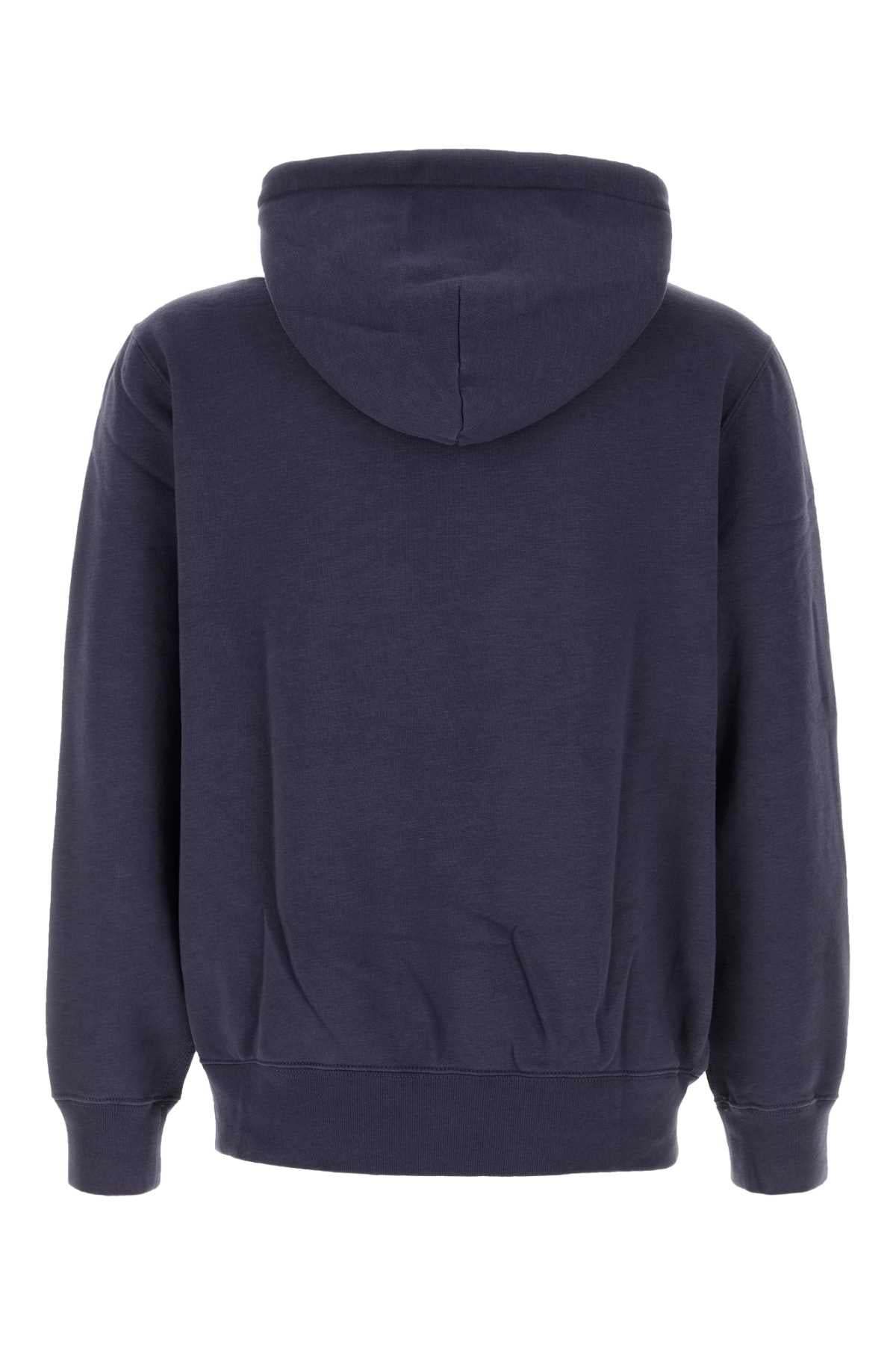 POLO  Cotton Blend Hoodie with Iconic Bear Design-OSI
