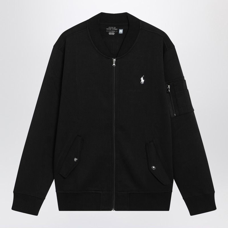 POLO  Men's Zip-Up Knit Bomber Jacket-OSI