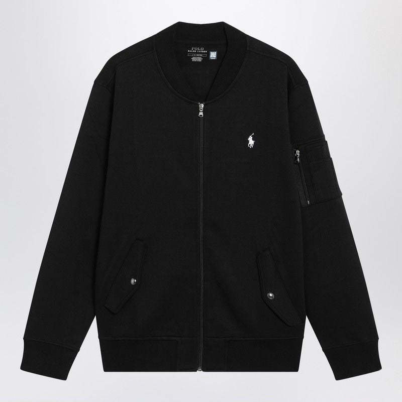 POLO  Men's Zip-Up Knit Bomber Jacket-OSI