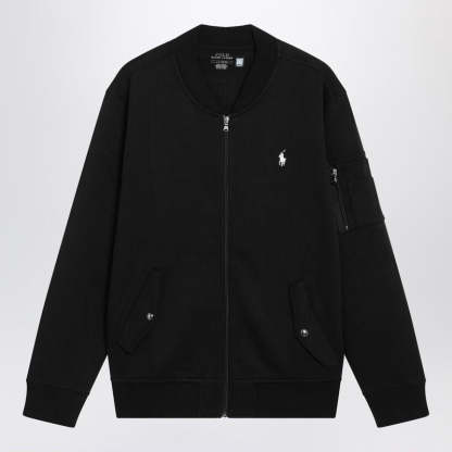 POLO  Men's Zip-Up Knit Bomber Jacket-OSI