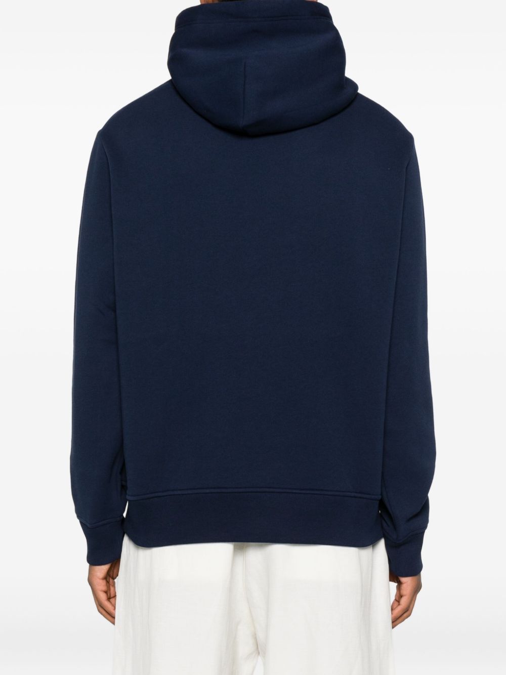 POLO  Men's Logo Fleece Hoodie-OSI